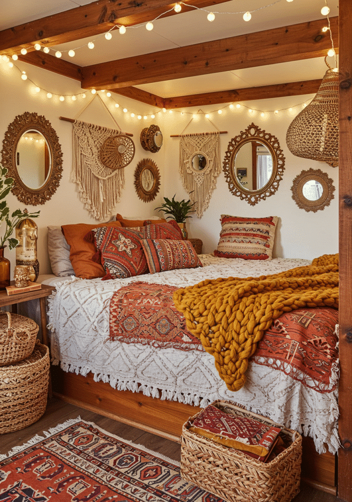 Boho Layers and Blanket Mountains