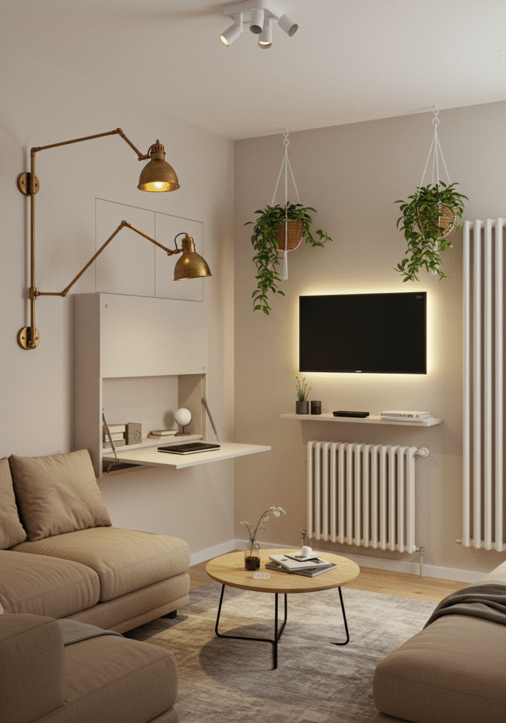Wall-Mounted Lamps That Don’t Steal Space