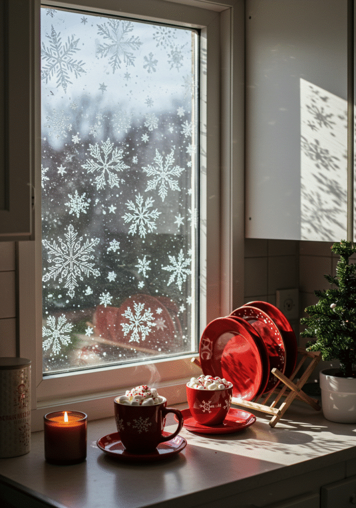 Snowflake Window Decals