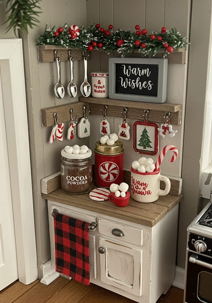 Hot Cocoa Corner (Even if it’s 3 Inches Wide)