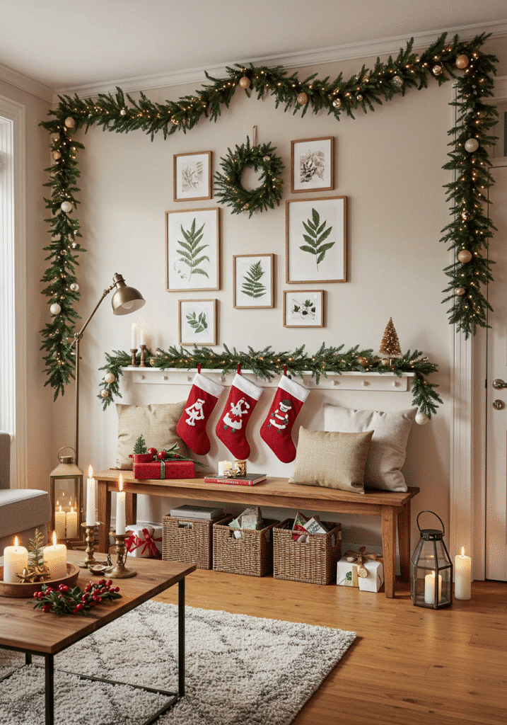 Keep Decorations Low on the Walls