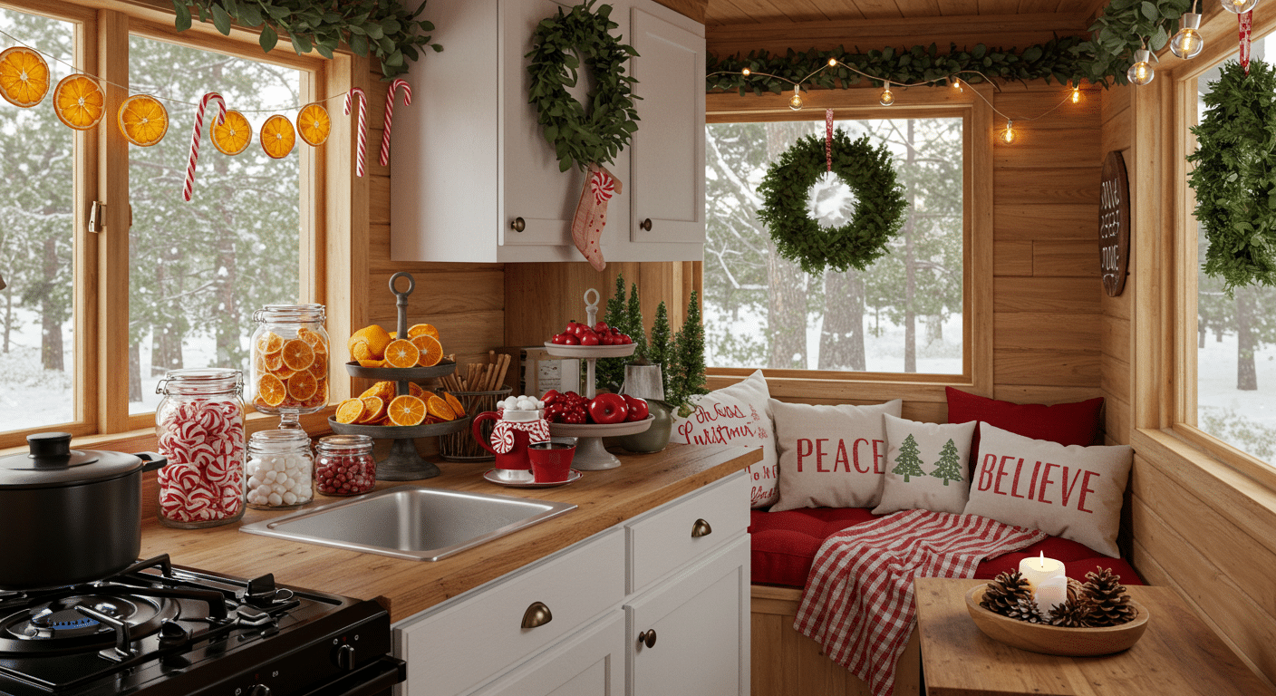 20 Cozy Christmas Ideas for Your Tiny Living Room