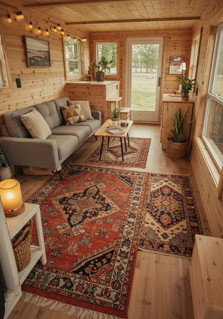 Use Rugs to Define Zones