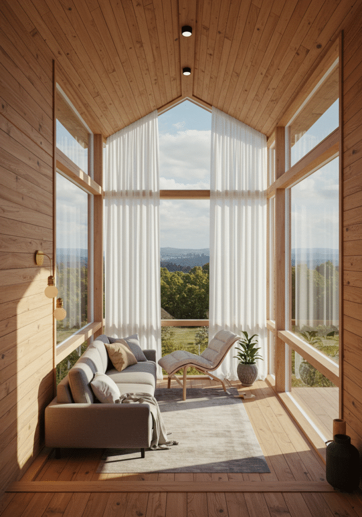 Tall Windows for Sky Views
