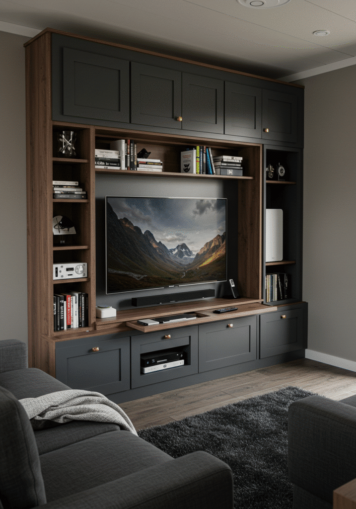 Built-In Media Nooks