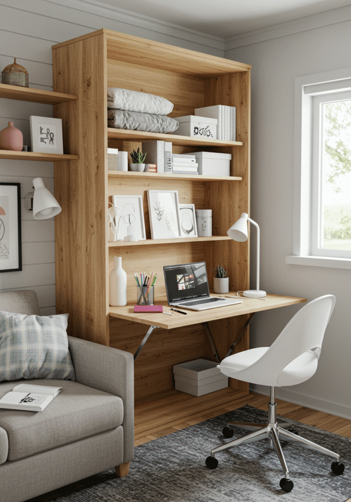 Incorporate a Murphy Desk Bed Combo