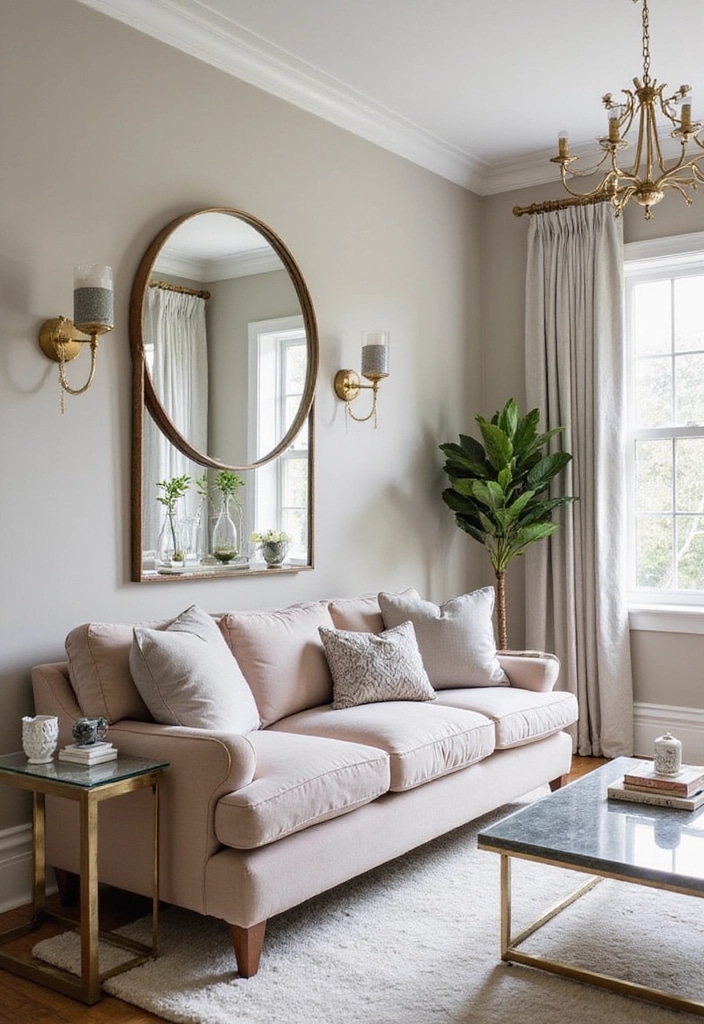 Incorporate Mirrors to Expand the Space