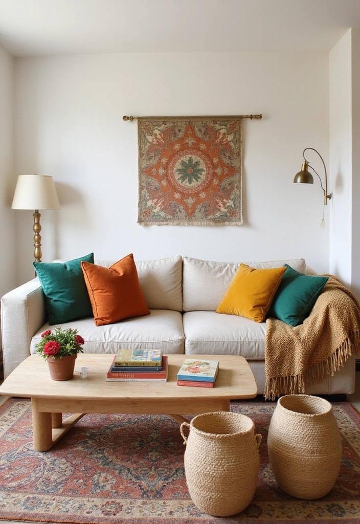 Stick to a Neutral Base with Pops of Color