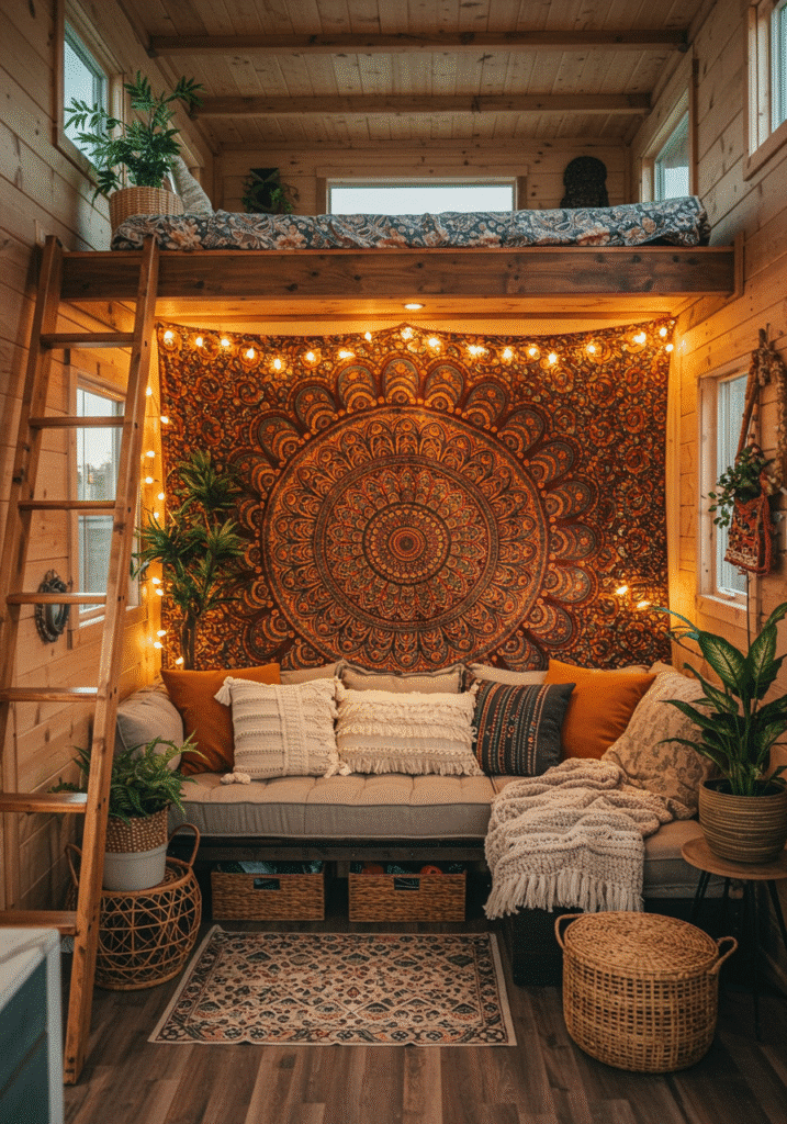 Tapestries Instead of Paint or Wallpaper
