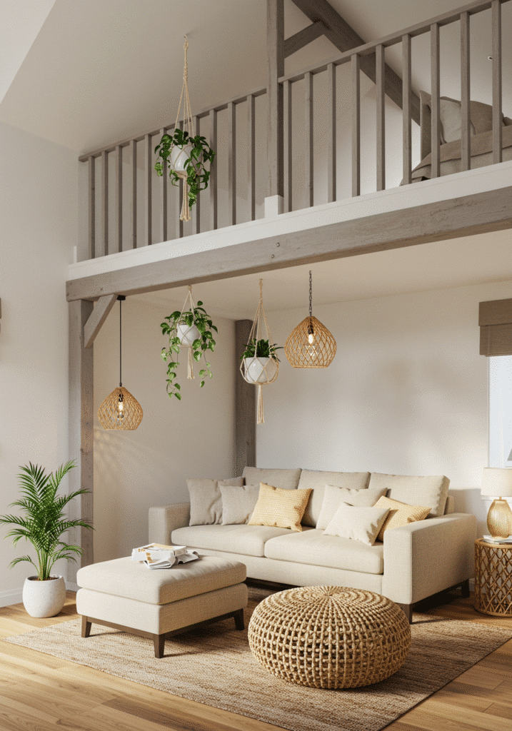 Utilize the Beam for Hanging Stuff (Tastefully)