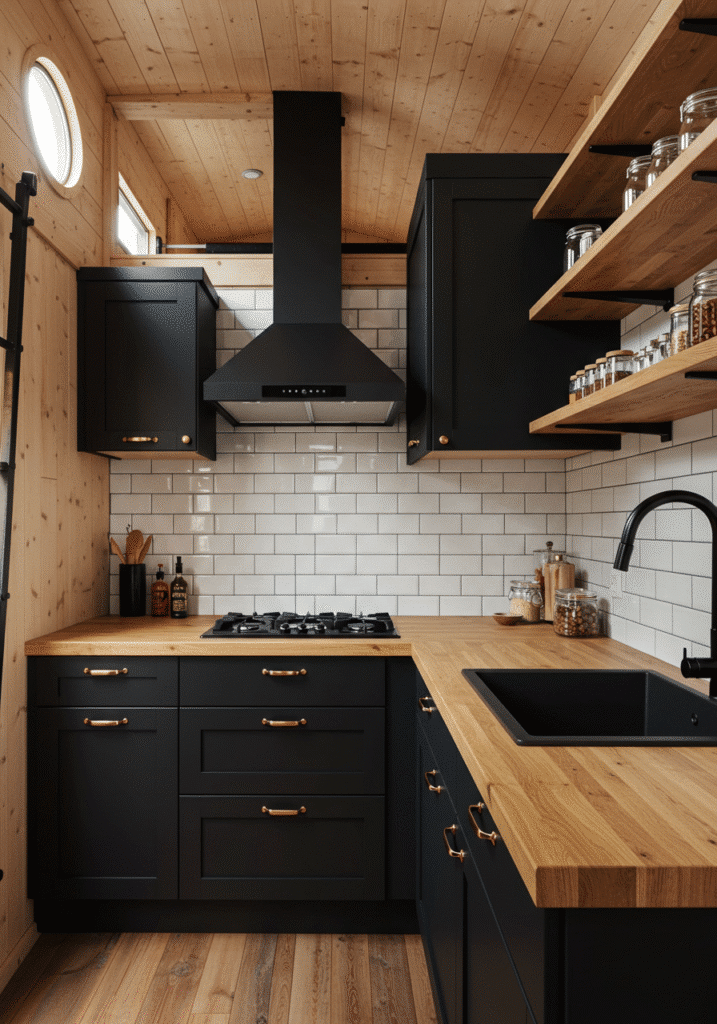 Industrial Noir Chic