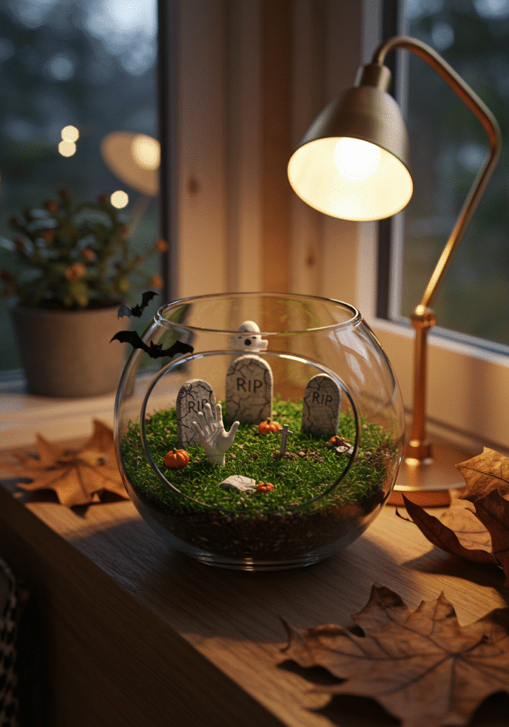 Tiny Terrarium Graveyard