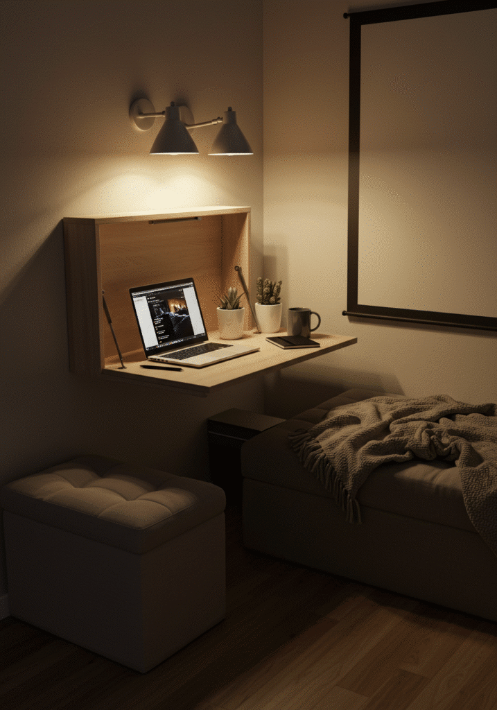 Workstation by Day, Chill Zone by Night