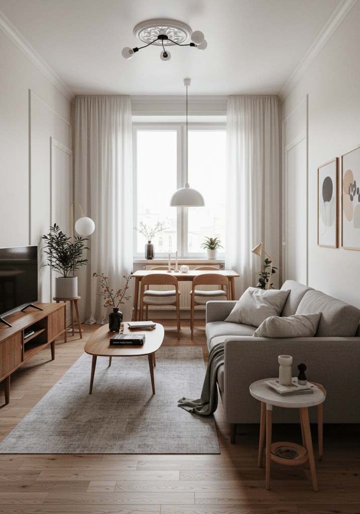 The Sofa-Back Dining Setup