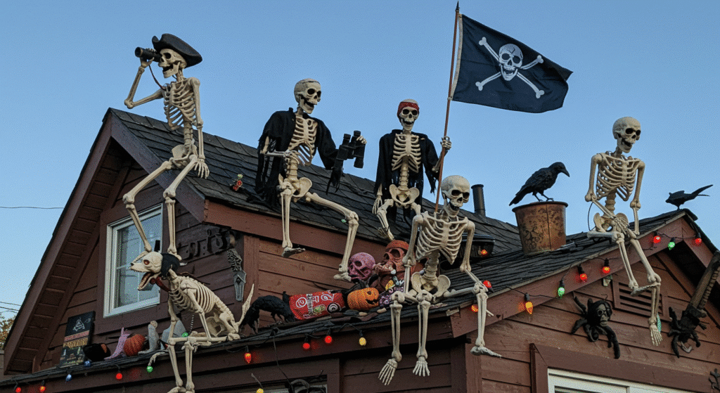 Skeleton Crew on the Roof