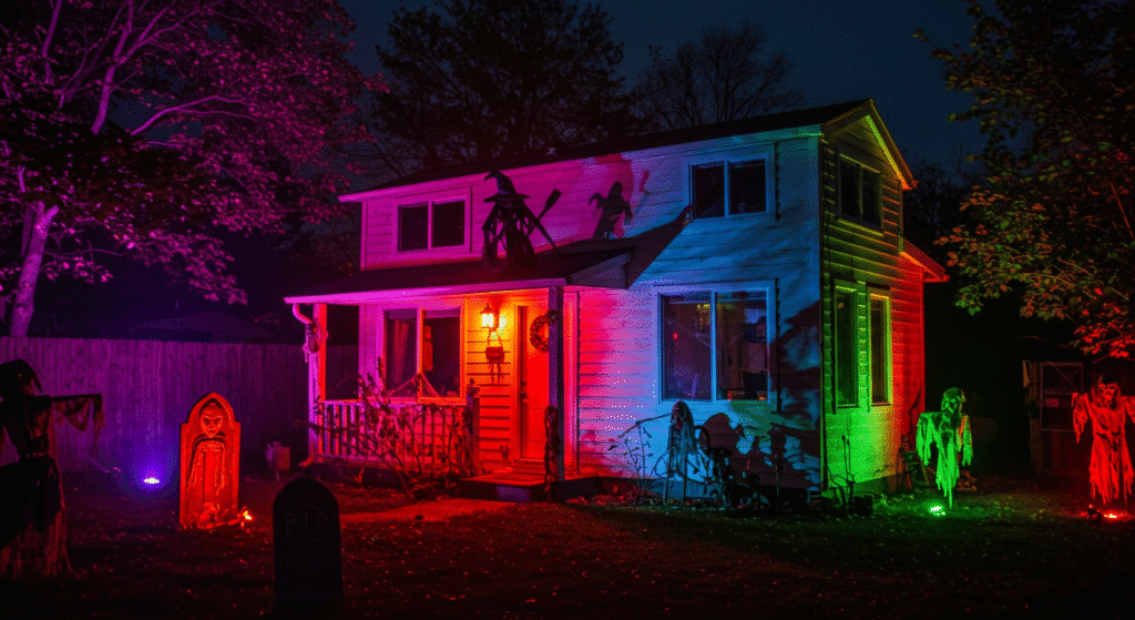 Sinister Lighting That Shapes the Mood