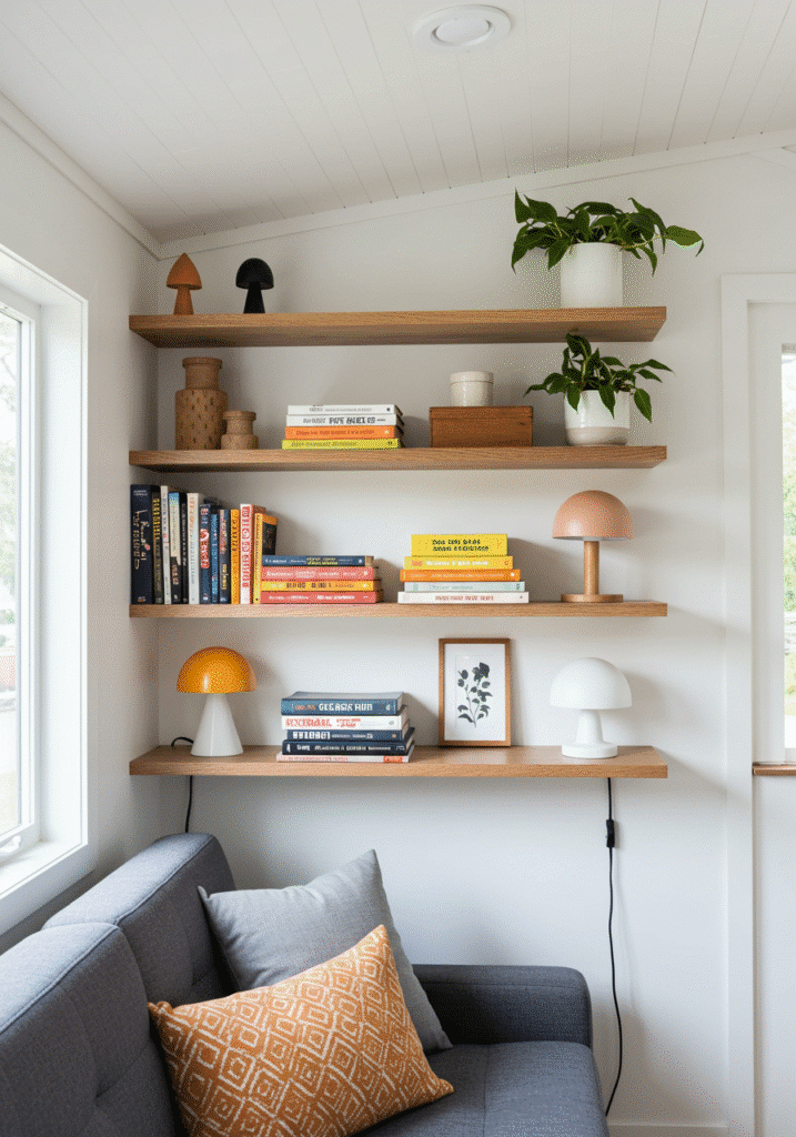 Floating Shelves: Not Just for Grandma’s Knick-Knacks