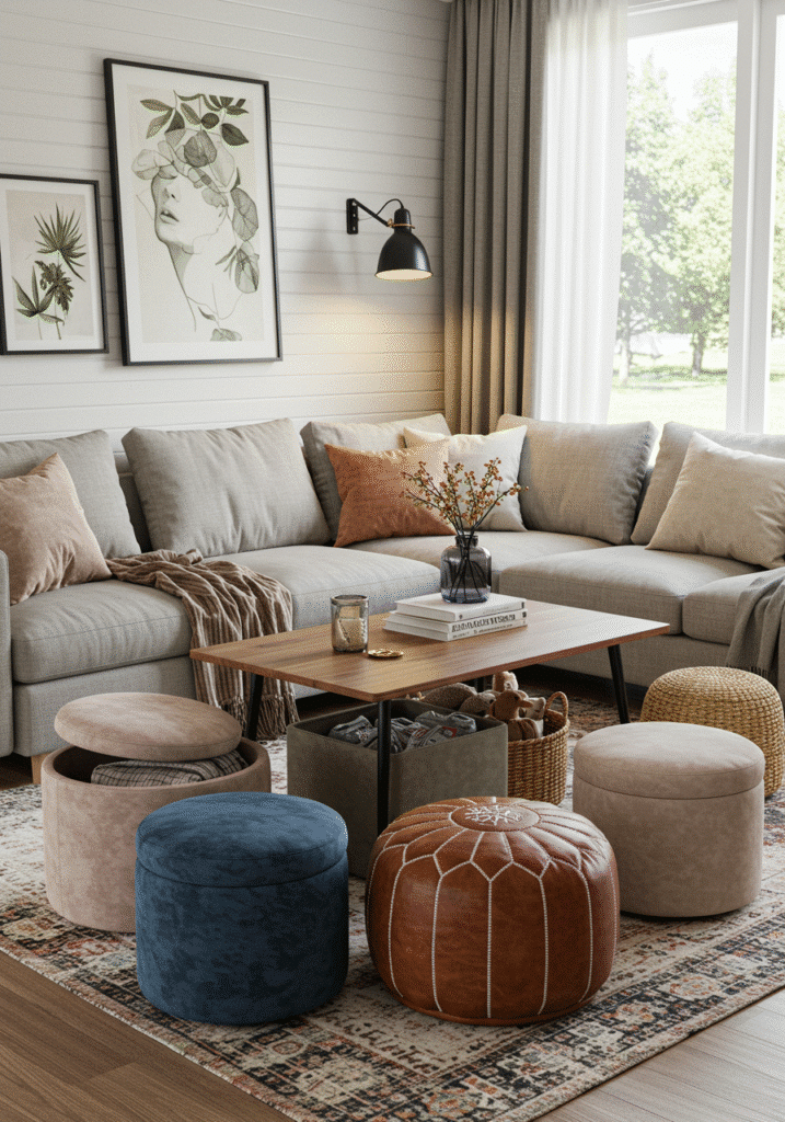 Storage Stools That Pull Double Duty